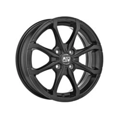 MSW X4 14x5.5" 4x100 ET40, Flat Black
