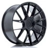 Japan Racing JR-42 22x9.5" (5 Hole Custom PCD) ET20-48, Gloss Black