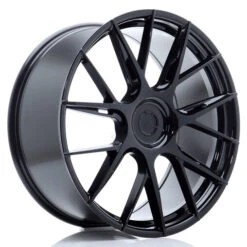 Japan Racing JR-42 22x9.5" (5 Hole Custom PCD) ET20-48, Gloss Black