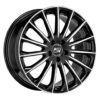 MSW 30 19x9" 5x112 ET44, Gloss Black, Polished Spokes