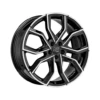MSW 41 20x9" 5x114.3 ET40, Gloss Black, Machined Spokes